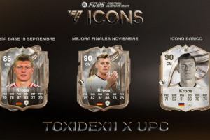 FC26将在年底推出克罗斯的多张传奇卡，最终版本传奇卡总评90