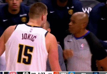 mk体育下载-约基奇马龙半场被驱逐 掘金狂吃5T仍送活塞12连败